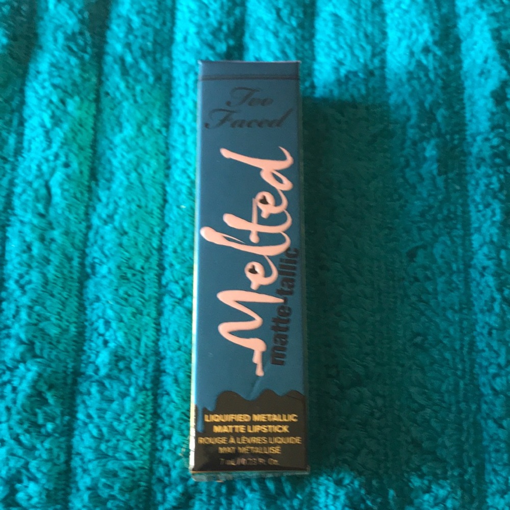 TOOFACED MELTED MATTE-TALLIC (THE REAL TEAL)